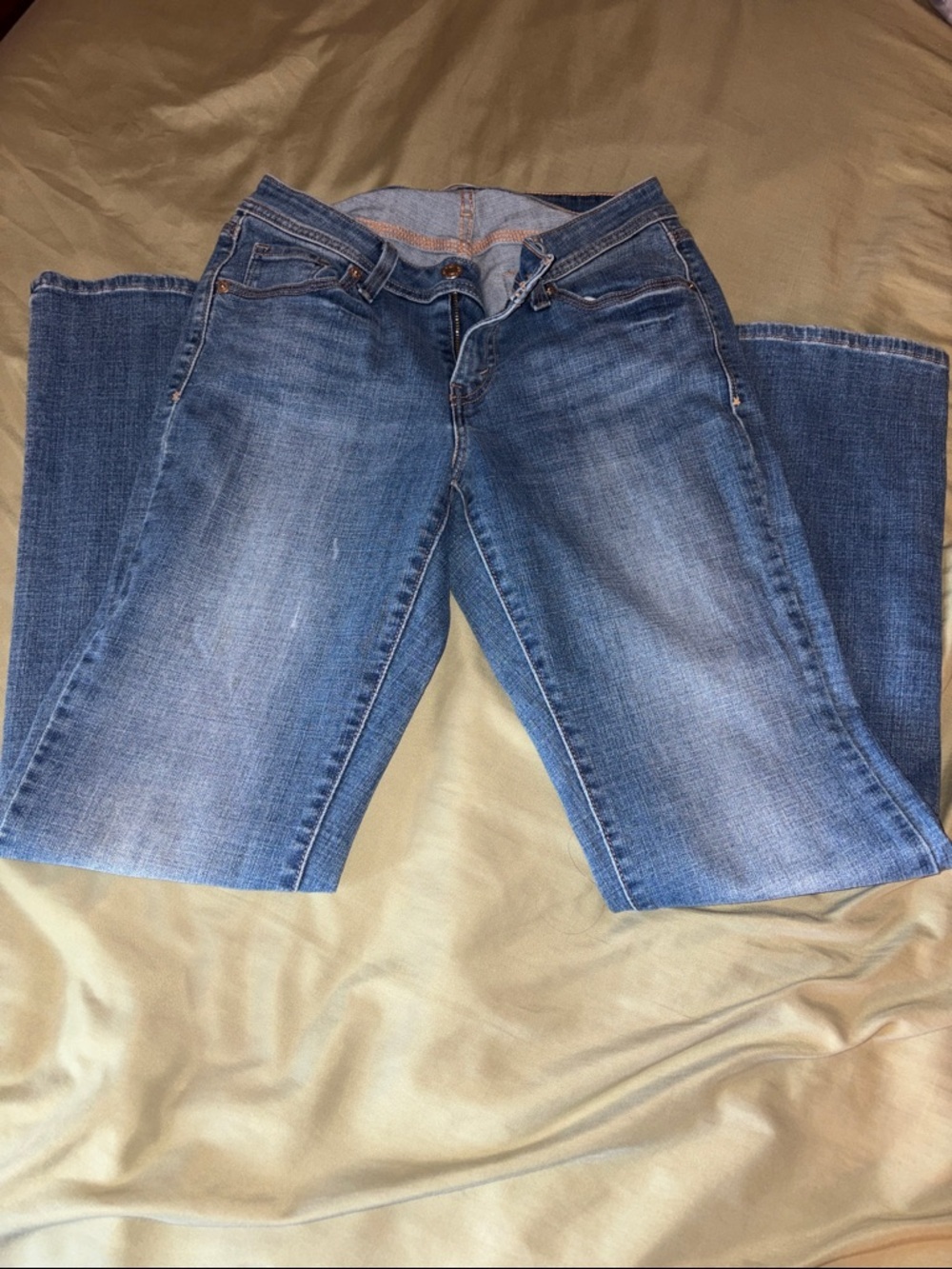 Levi's Women's Blue Boot Cut Jeans - Picture 3 of 6